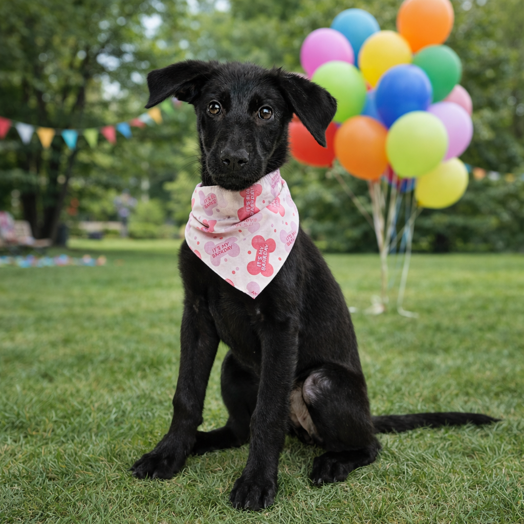 Bandana -  It's My Barkday Girl