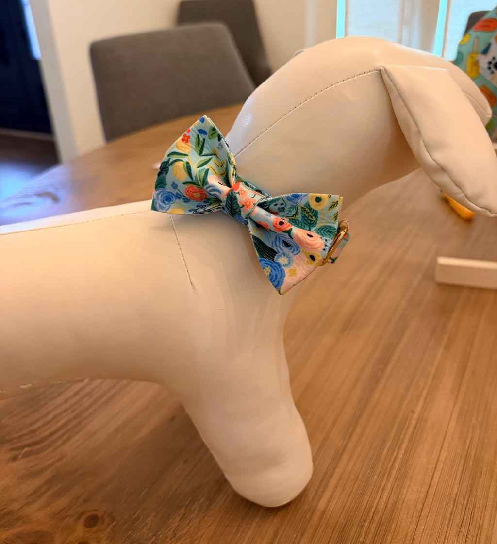 Garden Floral Bow Tie