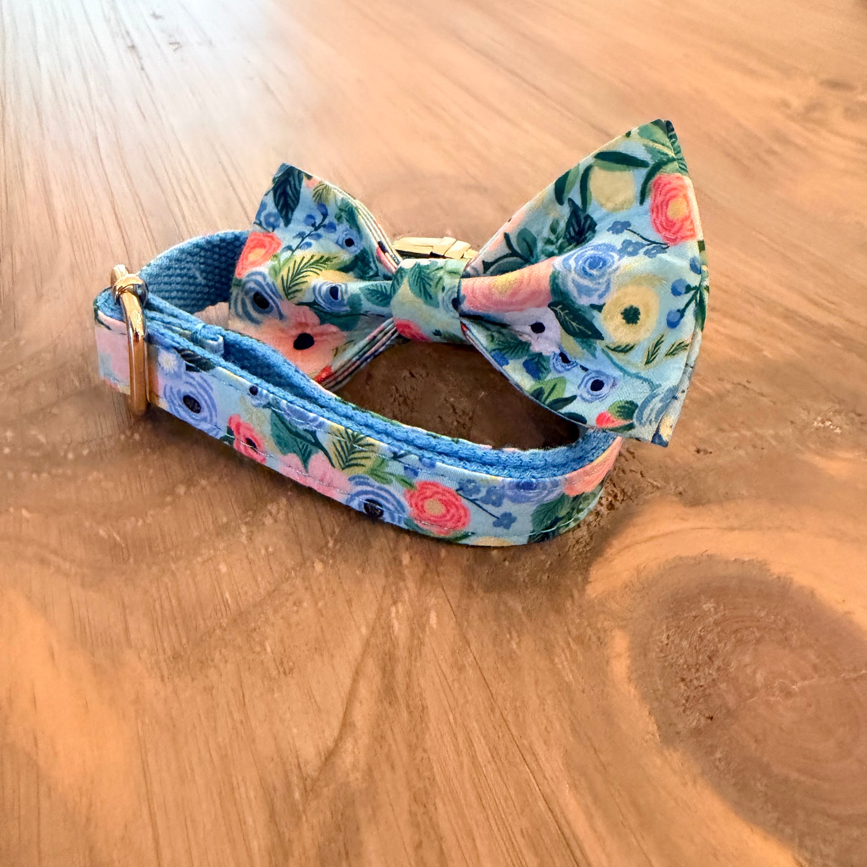 Garden Floral Bow Tie