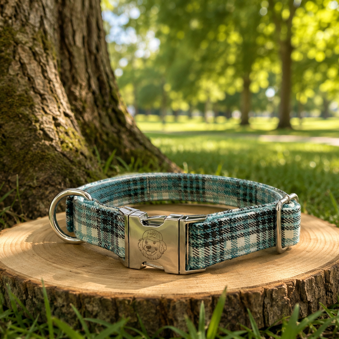 Plaid Striped Blue