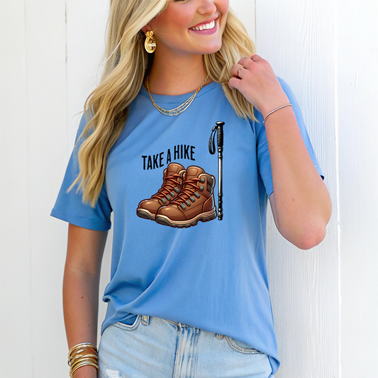 Take a Hike crew t shirt