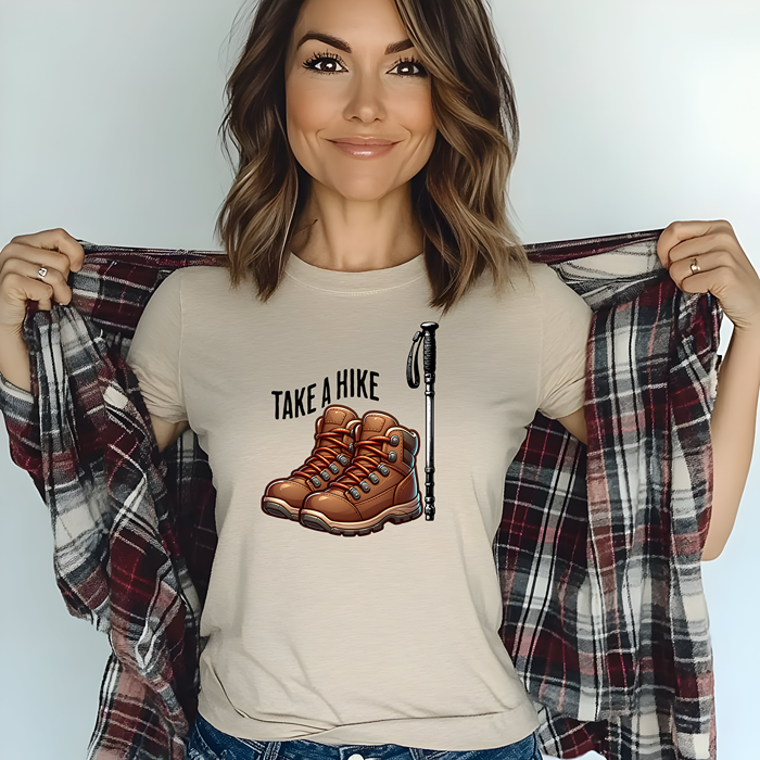 Take a Hike crew t shirt