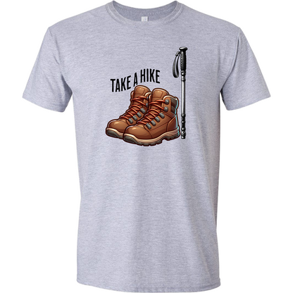 Take a Hike crew t shirt
